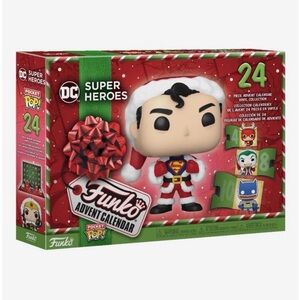 FUNKO POP DC SUPER HEROES ADVENT CALENDAR 2023 24 PIECE VINYL COLLECTION NEW